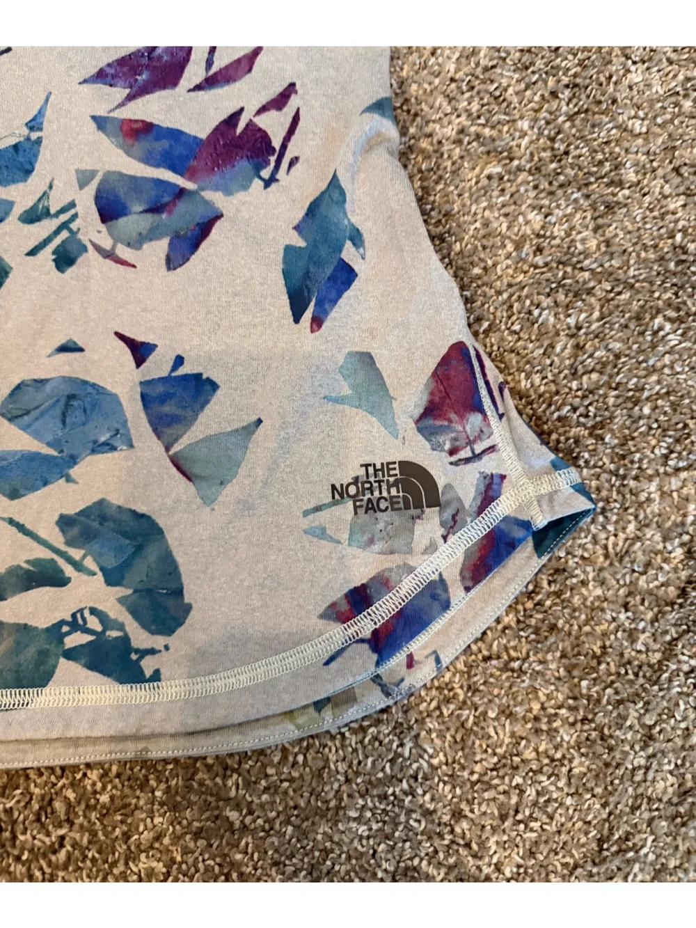 The North Face light gray